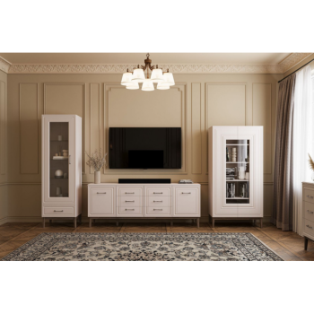 Стенка Гориция Лен (БМ) в Камышлове - kamyshlov.mebel-e96.ru
