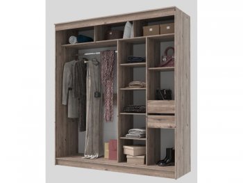 Шкаф-купе 2000 мм Гранд-1 ЛДСП, дуб горный (Эра) в Камышлове - kamyshlov.mebel-e96.ru