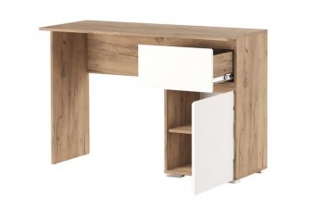 Письменный стол Гретта 1С1Я крафт золотой (Памир) в Камышлове - kamyshlov.mebel-e96.ru