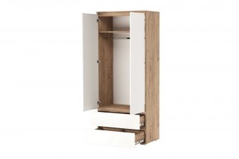 Шкаф 900 мм Гретта 2С2Я 2дв, 2ящ крафт (Памир) в Камышлове - kamyshlov.mebel-e96.ru