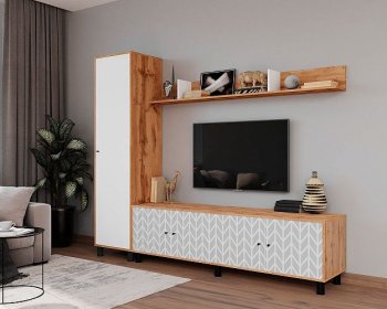 Стенка HYGGE комп.1 зигзаги (Мама) в Камышлове - kamyshlov.mebel-e96.ru