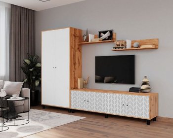 Стенка HYGGE комп.2 зигзаги (Мама) в Камышлове - kamyshlov.mebel-e96.ru