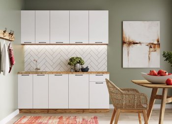 КУхонный гарнитур Хелмер 1800 мм (Сурская) в Камышлове - kamyshlov.mebel-e96.ru
