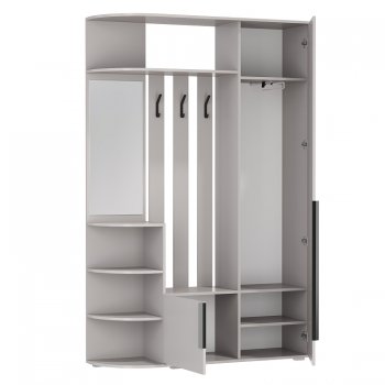 Прихожая Кармен-7 new кашемир (Олмеко) в Камышлове - kamyshlov.mebel-e96.ru