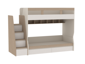 Набор детской мебели Каспер, модульный (СБК) в Камышлове - kamyshlov.mebel-e96.ru