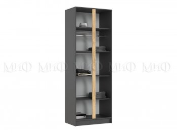 Шкаф 800 мм 2-х ств. Келвин графит  (Миф) в Камышлове - kamyshlov.mebel-e96.ru