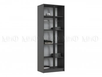 Шкаф 800 мм 2-х ств. Келвин графит  (Миф) в Камышлове - kamyshlov.mebel-e96.ru