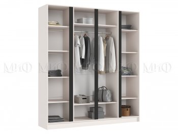 Шкаф 2000 мм 4-х ств. Келвин кашемир (Миф) в Камышлове - kamyshlov.mebel-e96.ru