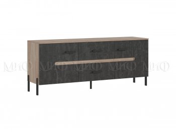 Тумба ТВ Ким бетон графит (Миф) в Камышлове - kamyshlov.mebel-e96.ru