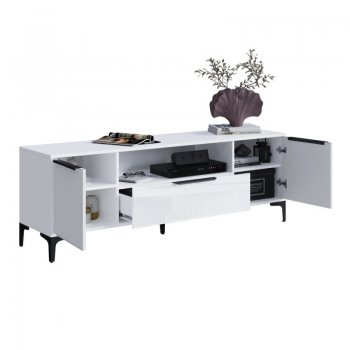 Тумба ТВ на 1650 Кимберли белый (Handis) в Камышлове - kamyshlov.mebel-e96.ru