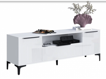 Тумба ТВ на 1650 Кимберли белый (Handis) в Камышлове - kamyshlov.mebel-e96.ru