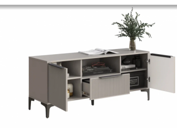 Тумба ТВ на 1350 Кимберли кашемир (Handis) в Камышлове - kamyshlov.mebel-e96.ru