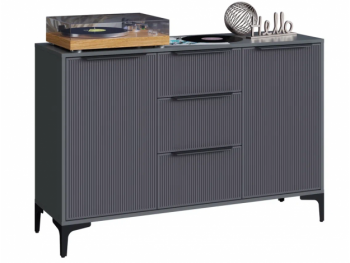 Комод Кимберли графит (Handis) в Камышлове - kamyshlov.mebel-e96.ru