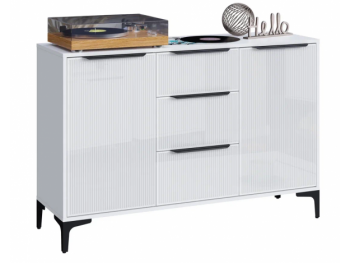 Комод Кимберли белый (Handis) в Камышлове - kamyshlov.mebel-e96.ru