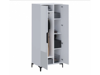 Шкаф 800 мм 2-створчатый Кимберли белый (Handis) в Камышлове - kamyshlov.mebel-e96.ru