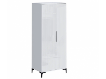 Шкаф 800 мм 2-створчатый Кимберли белый (Handis) в Камышлове - kamyshlov.mebel-e96.ru