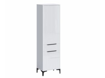 Пенал 550 мм Кимберли белый (Handis) в Камышлове - kamyshlov.mebel-e96.ru