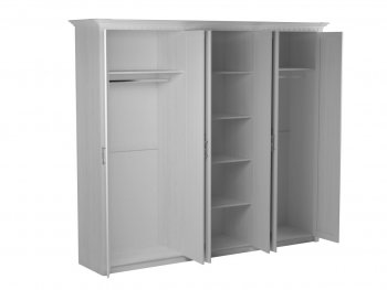 Шкаф 2700 мм 6-дверный Клер (СБК) в Камышлове - kamyshlov.mebel-e96.ru