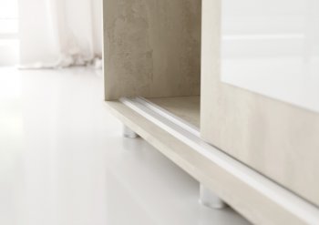 Шкаф-купе 2000 мм Комфорт WHITE EDITION (Стиль) в Камышлове - kamyshlov.mebel-e96.ru