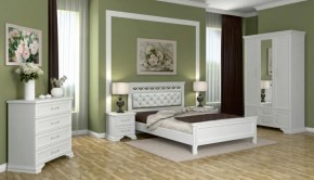 Комод 4 ящ  ГРАЦИЯ (лак) Белый / Белый (БМ) в Камышлове - kamyshlov.mebel-e96.ru