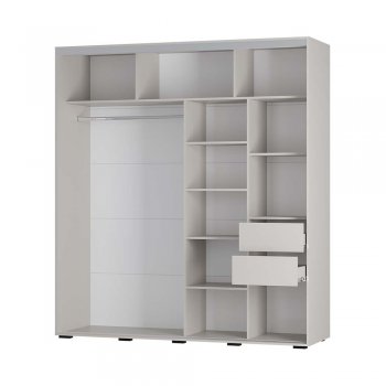 Шкаф-купе Крафт-6 кашемир 2000 мм (БТС) в Камышлове - kamyshlov.mebel-e96.ru