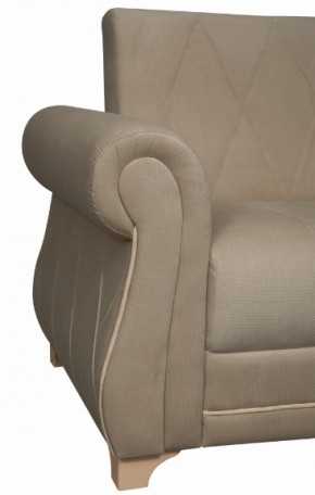 Кресло для отдыха Порто (велюр текстура латте / микровельвет крем) в Камышлове - kamyshlov.mebel-e96.ru