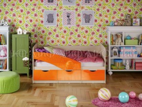 Кровать Бабочки (Оранжевый металлик) 1800 в Камышлове - kamyshlov.mebel-e96.ru