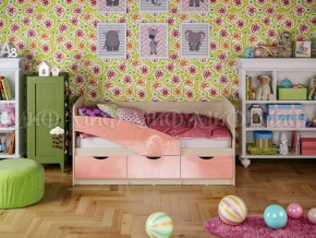 Кровать Бабочки (Розовый металлик) 1600 в Камышлове - kamyshlov.mebel-e96.ru