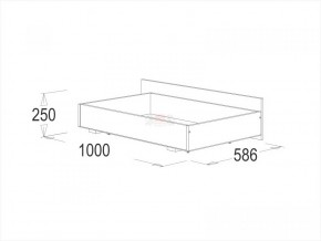 Кровать двойная Ольга 1Н + 2-а ящика (1400*2000) в Камышлове - kamyshlov.mebel-e96.ru