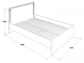 Кровать двойная Ольга 1Н + 2-а ящика (1600*2000) в Камышлове - kamyshlov.mebel-e96.ru