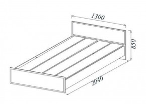 Кровать Классика 1200 в Камышлове - kamyshlov.mebel-e96.ru