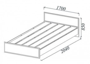 Кровать Классика 1600 в Камышлове - kamyshlov.mebel-e96.ru