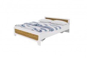 Кровать Милана 1600 + Основание для кровати (деревянное/разборное) в Камышлове - kamyshlov.mebel-e96.ru | фото