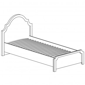 Кровать одинарная Прованс 414 (Яна) в Камышлове - kamyshlov.mebel-e96.ru