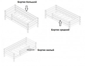 Кровать одноярусная Сонечка (800*1900) модульная в Камышлове - kamyshlov.mebel-e96.ru