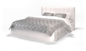 Кровать с ПМ Элен 1600 мм (белый) (МЛК) в Камышлове - kamyshlov.mebel-e96.ru