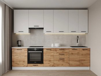 Кухонный гарнитур высокий Лада 3000 мм (Санвут) в Камышлове - kamyshlov.mebel-e96.ru