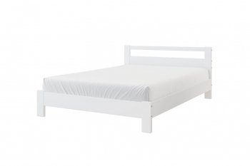 Кровать из массива Лана Белый Античный (БМ) в Камышлове - kamyshlov.mebel-e96.ru