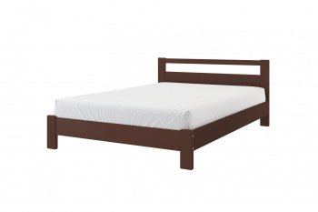 Кровать из массива Лана Орех (БМ) в Камышлове - kamyshlov.mebel-e96.ru