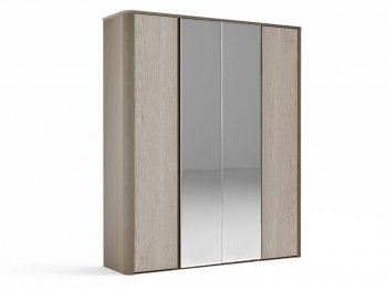 Шкаф 1950 мм 4-х дверный Лацио  (СБК) в Камышлове - kamyshlov.mebel-e96.ru | фото
