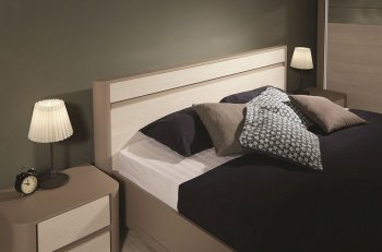 Кровать двуспальная Лацио (СБК) в Камышлове - kamyshlov.mebel-e96.ru