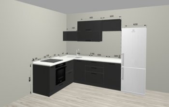 Угловой кухонный гарнитур Санвут 1516х2100 мм в Камышлове - kamyshlov.mebel-e96.ru