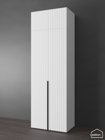 Шкаф с антресолью 800 мм Linnea MHR-2A-2 2450х800х510 (Белый-М 11.1.2) в Камышлове - kamyshlov.mebel-e96.ru