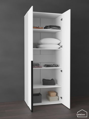 Шкаф Linnea MHR-2-2 2050х800х510 (Белый-М 11.1.2) в Камышлове - kamyshlov.mebel-e96.ru