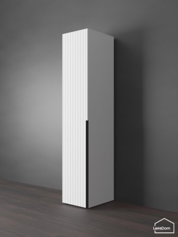 Шкаф Linnea MHR-1 2050х400х510 (Белый-М 11.1.2) в Камышлове - kamyshlov.mebel-e96.ru