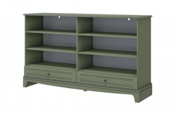Комод 4 двери 2ящ. Лорето, зеленый самшит (БМ) в Камышлове - kamyshlov.mebel-e96.ru