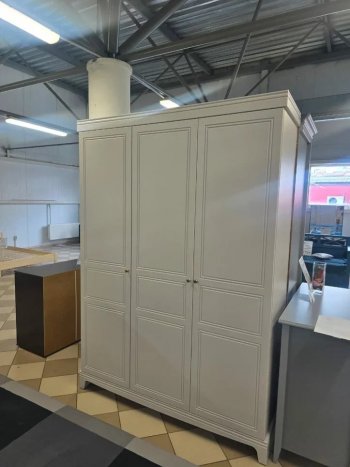 Шкаф 1500 мм распашной ШР-3 Лорето, льняной (БМ) в Камышлове - kamyshlov.mebel-e96.ru