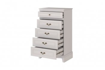 Комод 5 ящиков Лорето льняной (БМ) в Камышлове - kamyshlov.mebel-e96.ru