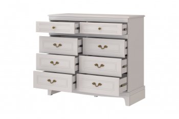 Комод 8 ящиков Лорето, льняной (БМ) в Камышлове - kamyshlov.mebel-e96.ru