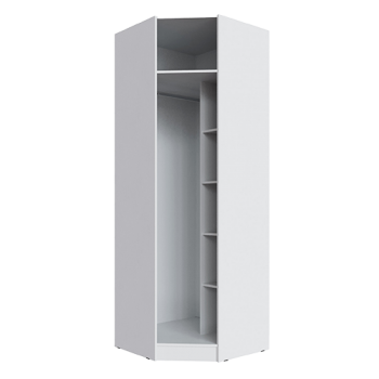 Угловой шкаф Мадрид белый (Текс) в Камышлове - kamyshlov.mebel-e96.ru